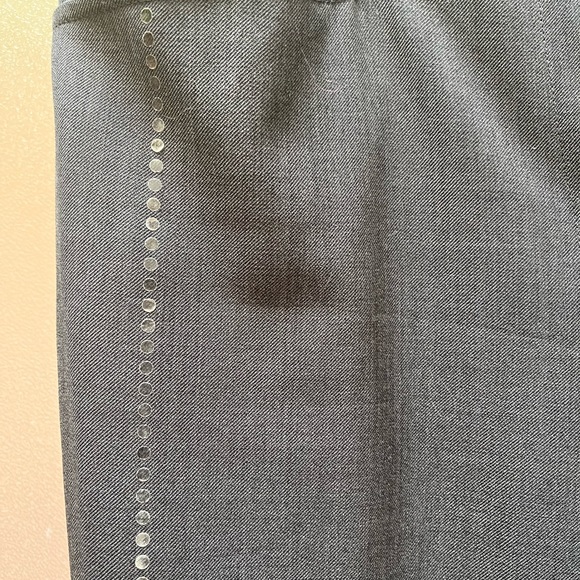 A/X Armani Exchange Gray- Back to the Office Pants with Sequins - Picture 9 of 9